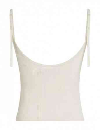 CALVIN KLEIN - BUTTON DETAIL SWEATER TANK თბილისი