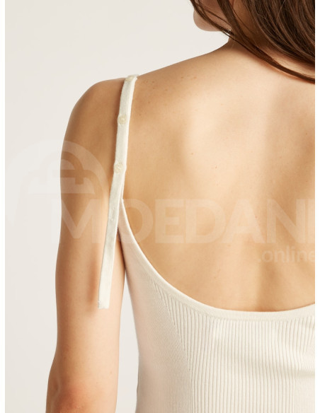 CALVIN KLEIN - BUTTON DETAIL SWEATER TANK თბილისი - photo 4
