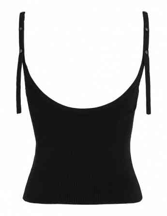 CALVIN KLEIN - BUTTON DETAIL SWEATER TANK თბილისი