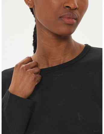 CALVIN KLEIN - BURN OUT AOP LS TEE თბილისი