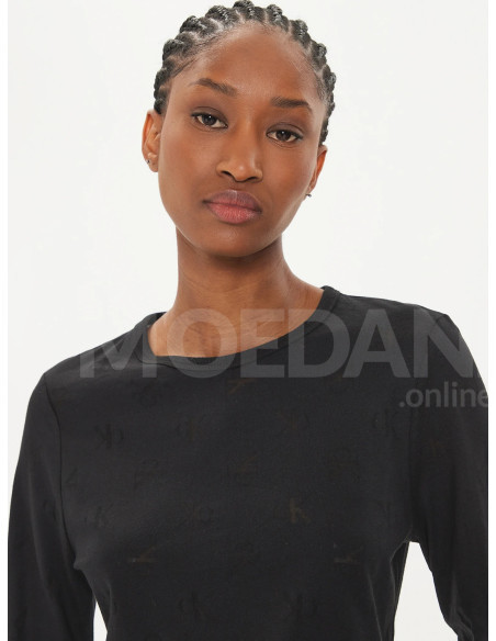 CALVIN KLEIN - BURN OUT AOP LS TEE Тбилиси - изображение 4