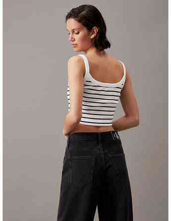 CALVIN KLEIN - WOVEN LABEL RIB BRALETTE თბილისი