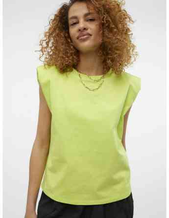 Somethingnew by Vero Moda - SNBONNIE SL MUSCLE SHORT TEE - SAN თბილისი