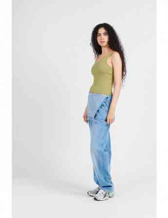 Noisy May - NMJUDY S/L DEEP U-NECK TOP JRS FWD თბილისი