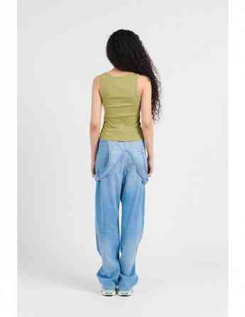 Noisy May - NMJUDY S/L DEEP U-NECK TOP JRS FWD თბილისი