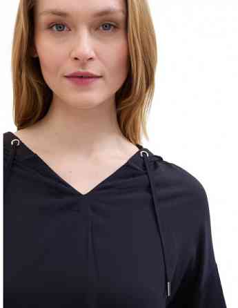 Tom Tailor - T-SHIRT FABRIC MIX WITH HOOD თბილისი