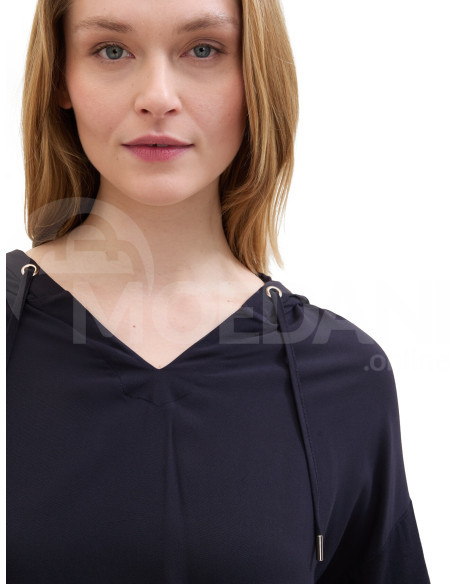 Tom Tailor - T-SHIRT FABRIC MIX WITH HOOD Tbilisi - photo 4