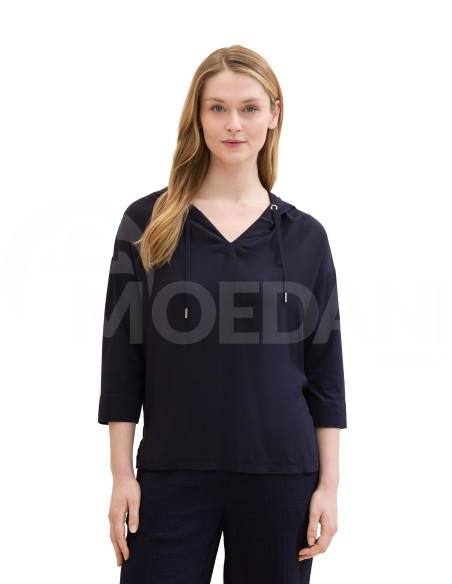 Tom Tailor - T-SHIRT FABRIC MIX WITH HOOD Tbilisi - photo 1