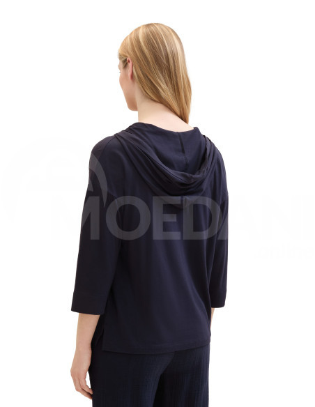 Tom Tailor - T-SHIRT FABRIC MIX WITH HOOD Tbilisi - photo 2