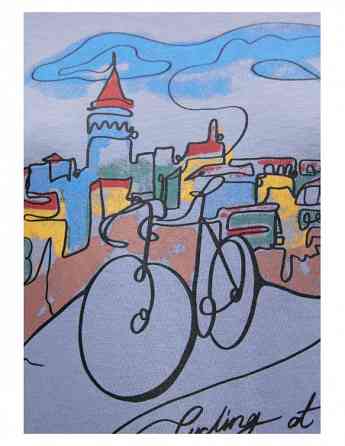 Mavi - BICYCLE PRINTED T-SHIRT თბილისი