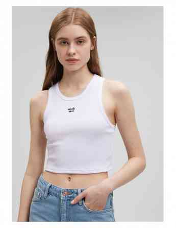 Mavi - PRINTED CROP JERSEY Tbilisi