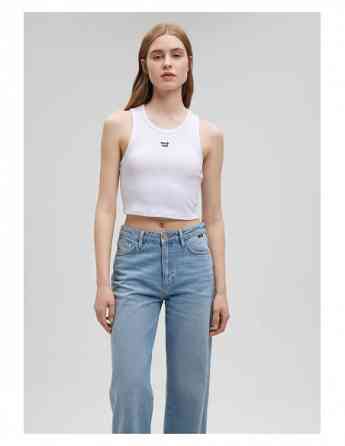 Mavi - PRINTED CROP JERSEY Tbilisi