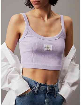 CALVIN KLEIN - WOVEN LABEL RIB BRALETTE Tbilisi