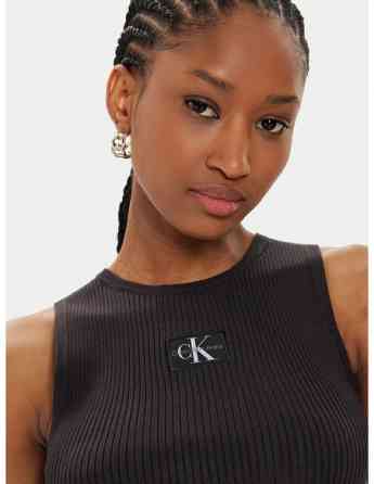 CALVIN KLEIN - WOVEN LABEL SWEATER TANK TOP Tbilisi