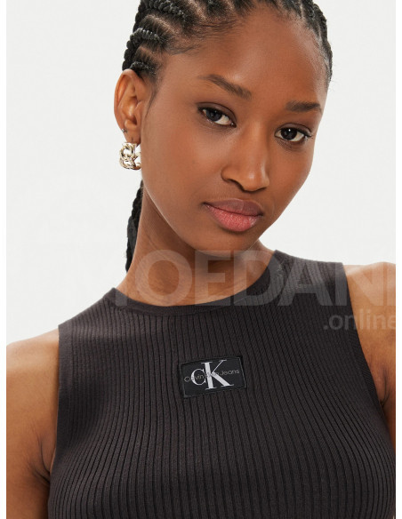 CALVIN KLEIN - WOVEN LABEL SWEATER TANK TOP Tbilisi - photo 3
