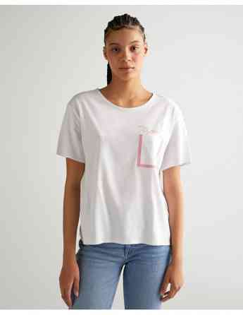 Gant - GRAPHIC POCKET C-NECK T-SHIRT Tbilisi