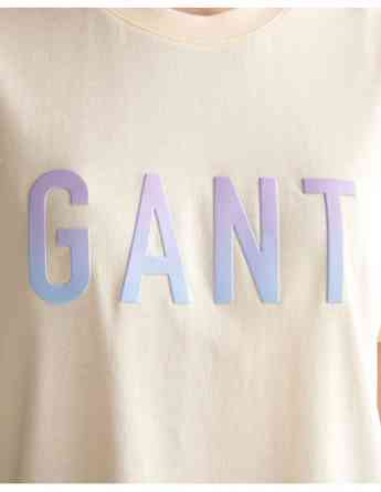 Gant - CROPED TECHNICAL GRAPHIC T-SHIRT Tbilisi