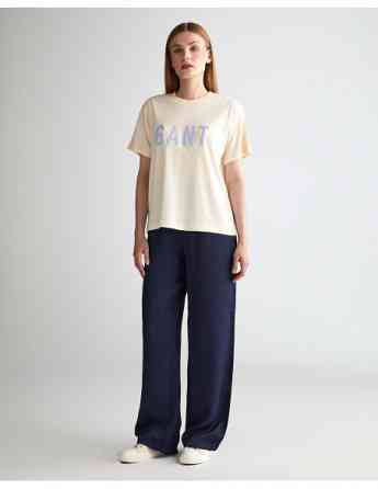 Gant - CROPED TECHNICAL GRAPHIC T-SHIRT Tbilisi