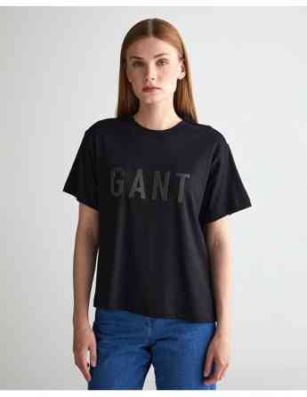 Gant - CROPED TECHNICAL GRAPHIC T-SHIRT Tbilisi