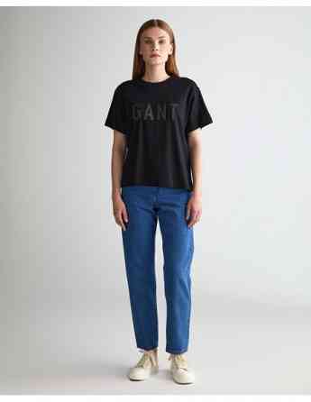 Gant - CROPED TECHNICAL GRAPHIC T-SHIRT Tbilisi