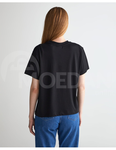 Gant - CROPED TECHNICAL GRAPHIC T-SHIRT Тбилиси - изображение 2