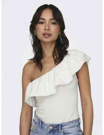ONLY - ONLSOFFY ONE SHOULDER MIX TOP JRS Tbilisi