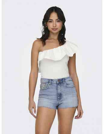 ONLY - ONLSOFFY ONE SHOULDER MIX TOP JRS Tbilisi