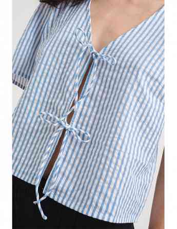 ONLY - ONLTALIA STEPH SS TIE TOP WVN Tbilisi