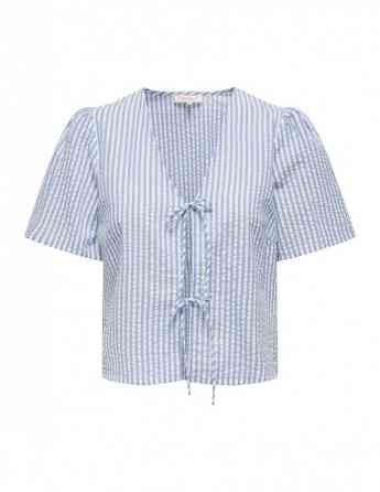 ONLY - ONLTALIA STEPH SS TIE TOP WVN Tbilisi