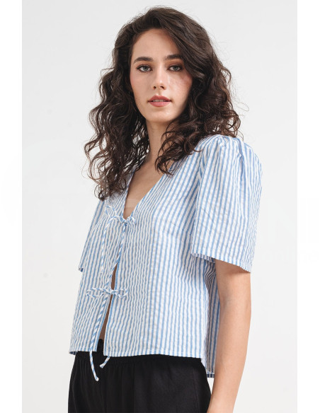 ONLY - ONLTALIA STEPH SS TIE TOP WVN Tbilisi - photo 3