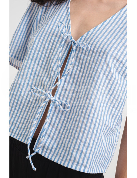 ONLY - ONLTALIA STEPH SS TIE TOP WVN Tbilisi - photo 5