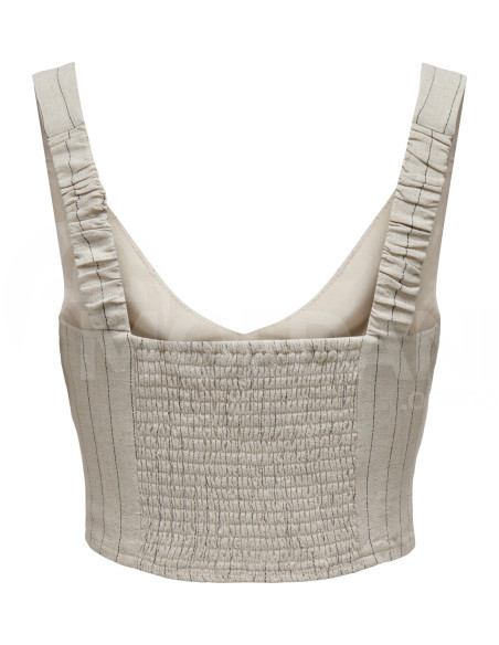 ONLY - ONLDOLA STRAP PINSTR LINEN BL TOP TLR Тбилиси - изображение 2