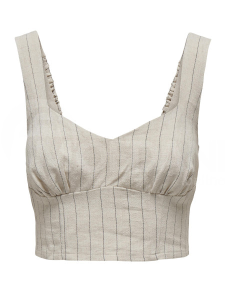 ONLY - ONLDOLA STRAP PINSTR LINEN BL TOP TLR Тбилиси - изображение 1