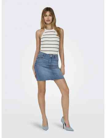 ONLY - ONLGEMMA SL SCALLOP STRIPE O-NECK KNT Tbilisi