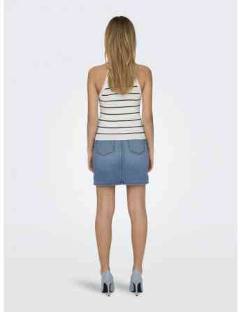 ONLY - ONLGEMMA SL SCALLOP STRIPE O-NECK KNT Tbilisi
