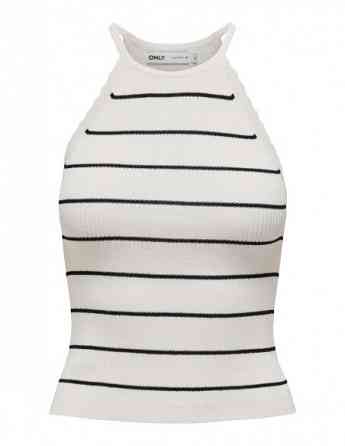 ONLY - ONLGEMMA SL SCALLOP STRIPE O-NECK KNT Tbilisi