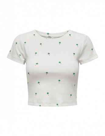 ONLY - ONLFENJA LIFE S/S AOP O-NECK TOP JRS Tbilisi