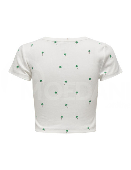 ONLY - ONLFENJA LIFE S/S AOP O-NECK TOP JRS Tbilisi - photo 2