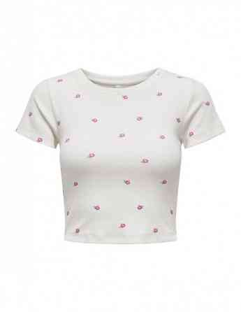 ONLY - ONLFENJA LIFE S/S AOP O-NECK TOP JRS Tbilisi