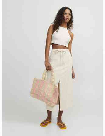 JJXX - JXDORA HALTERNECK CROP DENIM TOP DNM Tbilisi