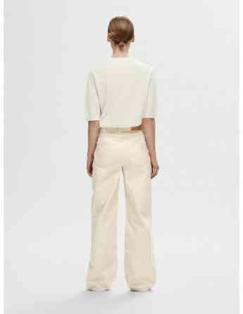 SELECTED FEMME - SLFHELENA 2/4 KNIT O-NECK Tbilisi