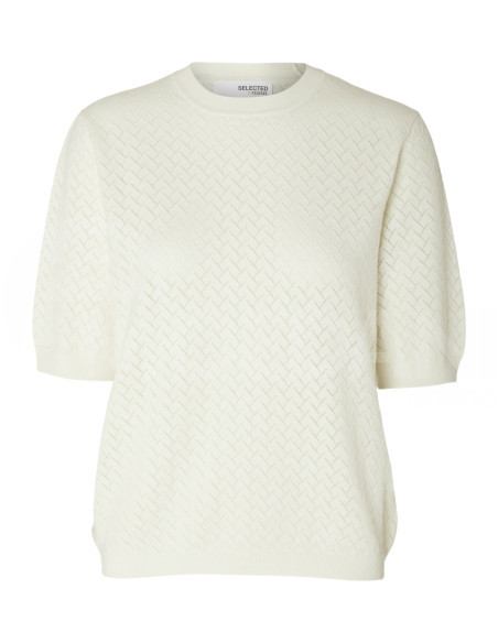 SELECTED FEMME - SLFHELENA 2/4 KNIT O-NECK თბილისი - photo 8