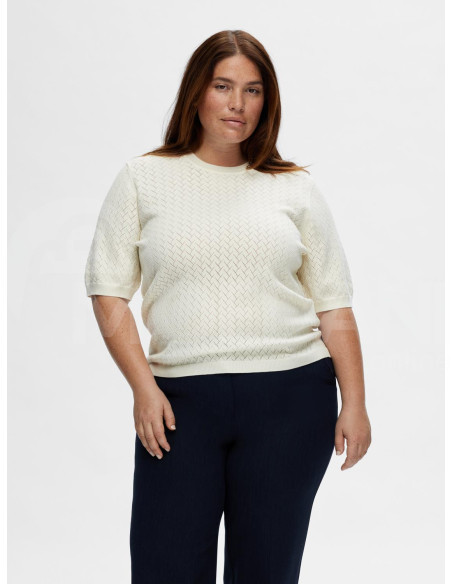 SELECTED FEMME - SLFHELENA 2/4 KNIT O-NECK თბილისი - photo 6