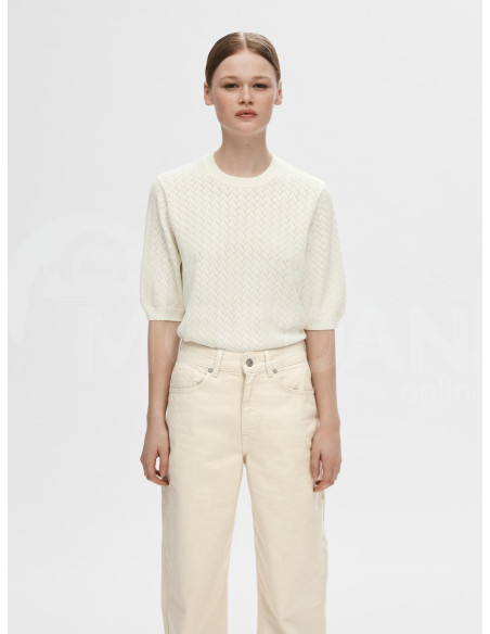 SELECTED FEMME - SLFHELENA 2/4 KNIT O-NECK თბილისი - photo 3