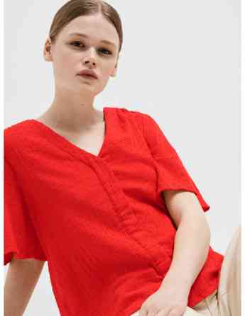 SELECTED FEMME - SLFAMARA 2/4 TOP B Tbilisi