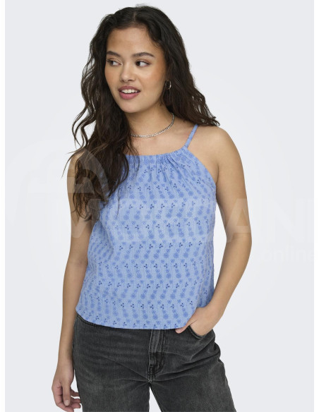 ONLY - ONLTHYRA LIFE HALTERNECK EMB TOP WVN Tbilisi - photo 4