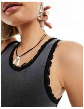 Noisy May - NMKATINKA S/L LACE TOP FWD JRS Tbilisi