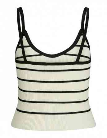 JJXX - JXESTHER TIGHT SHORT STRIPE TOP KNIT Tbilisi