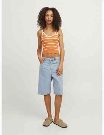 JJXX - JXESTHER TIGHT SHORT STRIPE TOP KNIT Tbilisi