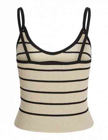 JJXX - JXESTHER TIGHT SHORT STRIPE TOP KNIT Tbilisi